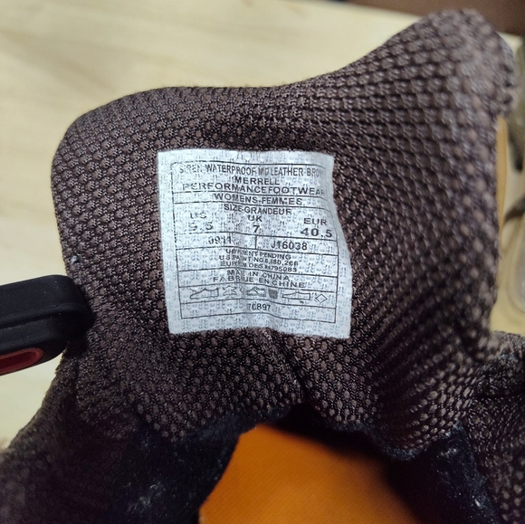 Merrell 9.5 Siren mid performance waterproof - Picture 9 of 16